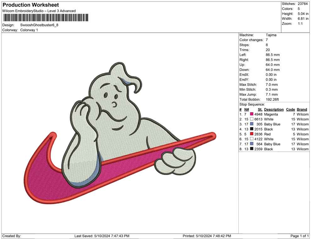 Swoosh Ghost buster
