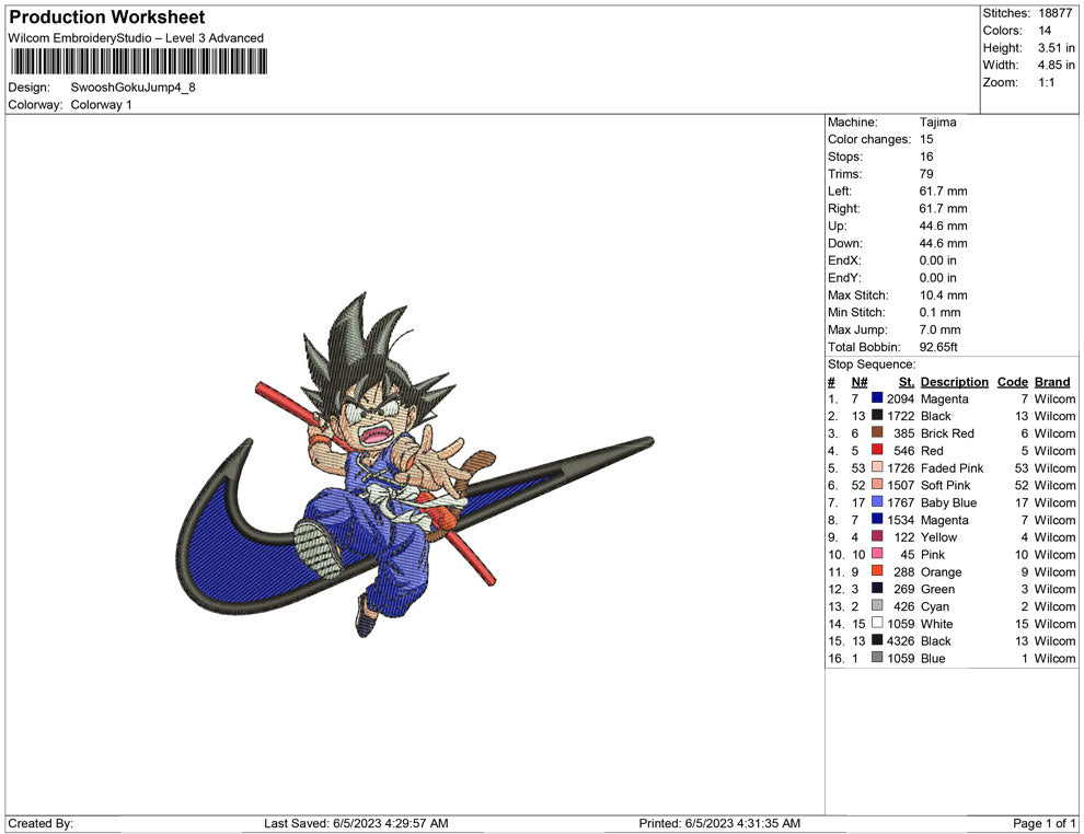 Swoosh goku Jump