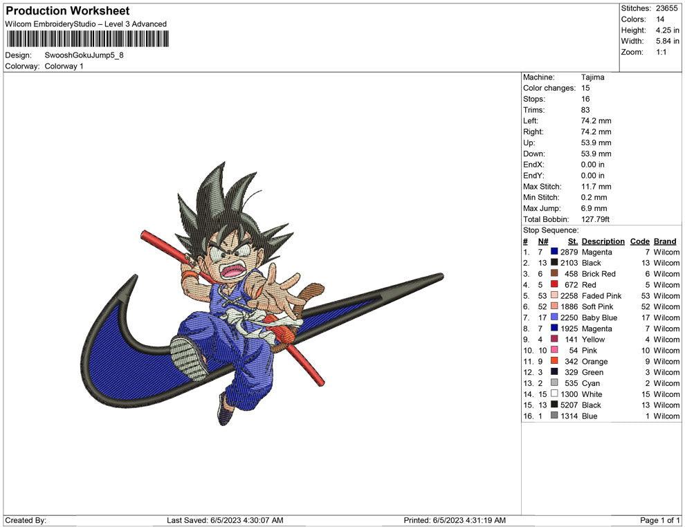 Swoosh goku Jump
