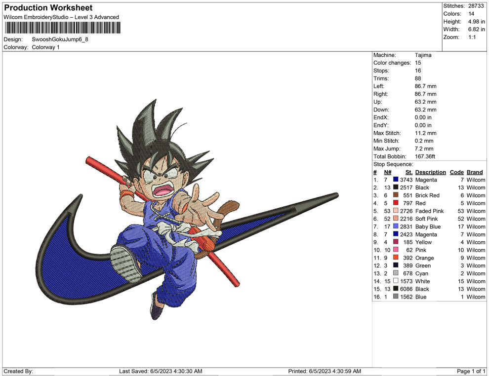 Swoosh goku Jump