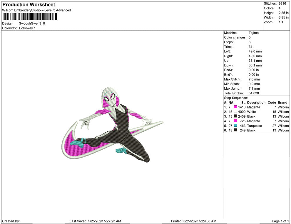 Swoosh Gwen