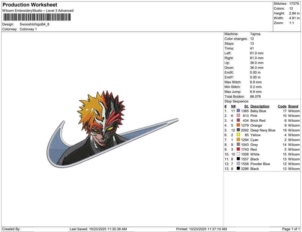 Swoosh Ichigo B