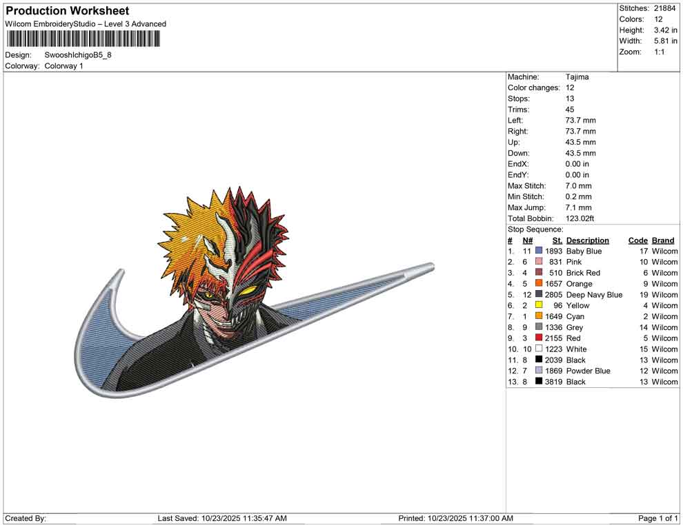 Swoosh Ichigo B