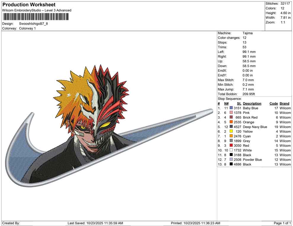 Swoosh Ichigo B