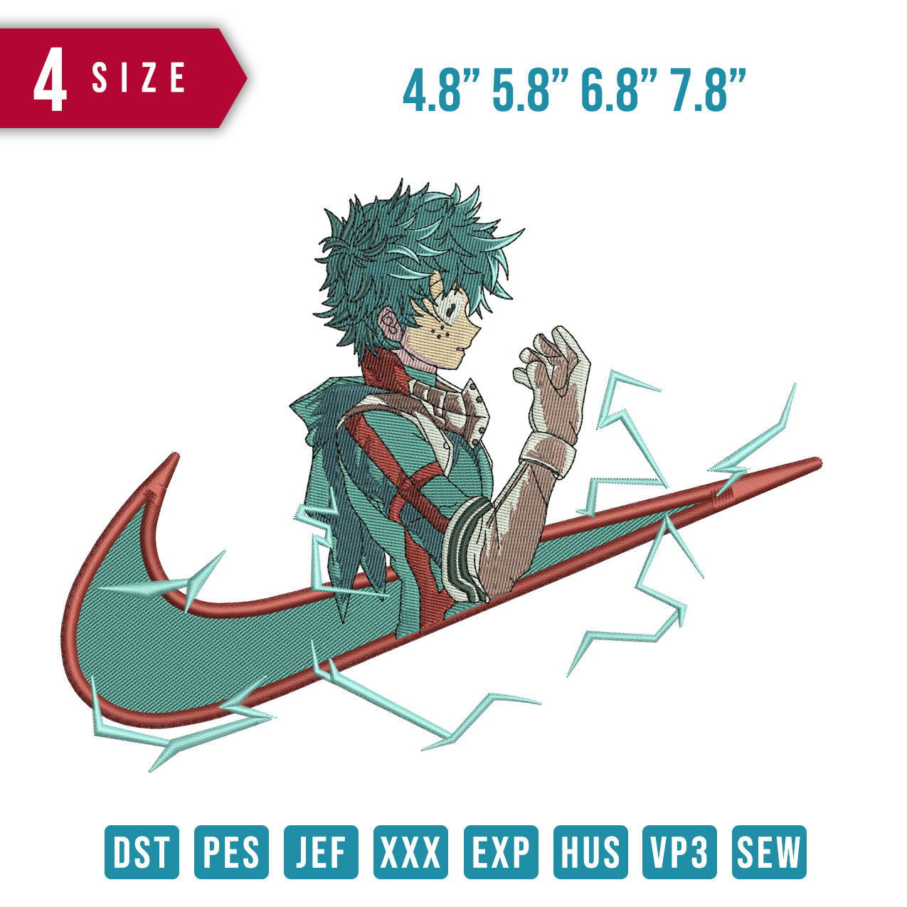 Swoosh Izuku midoriya Light