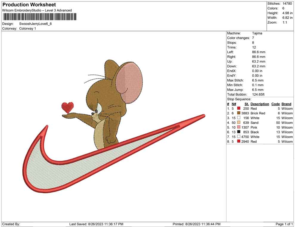 Swoosh Jerry love