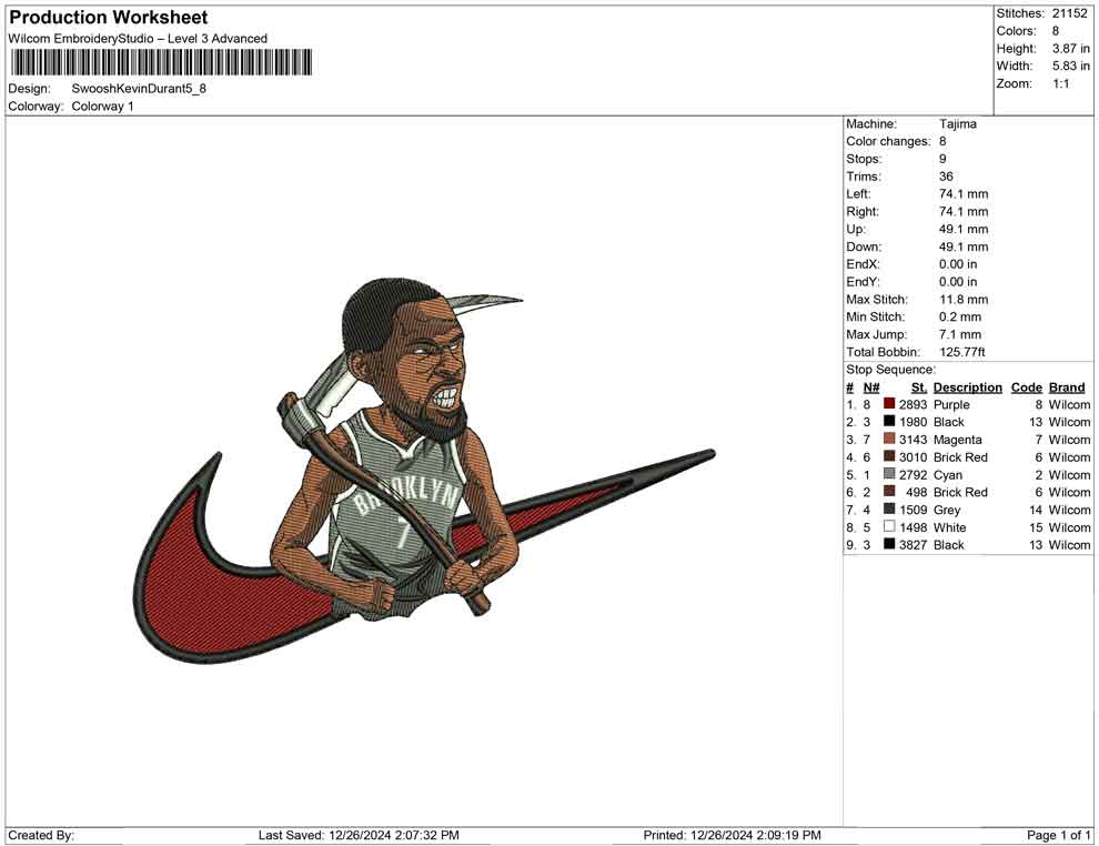 Swoosh Kevin Durant
