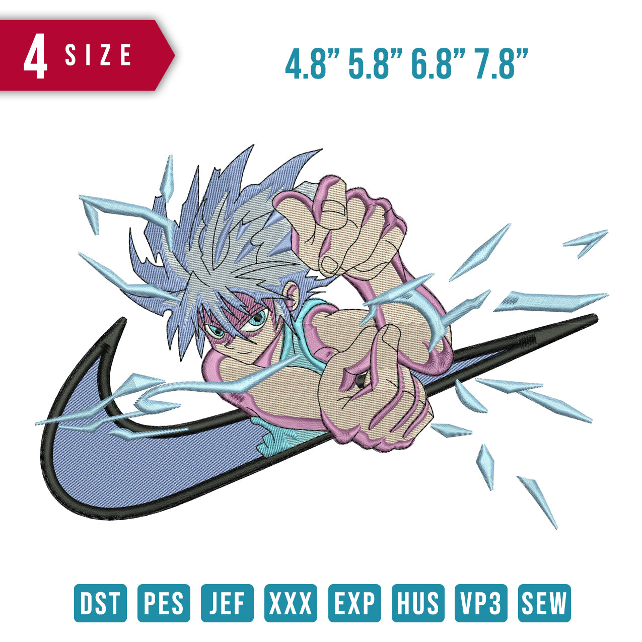 Swoosh Killua Zoldyck Light