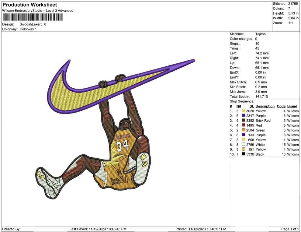 Swoosh Laker