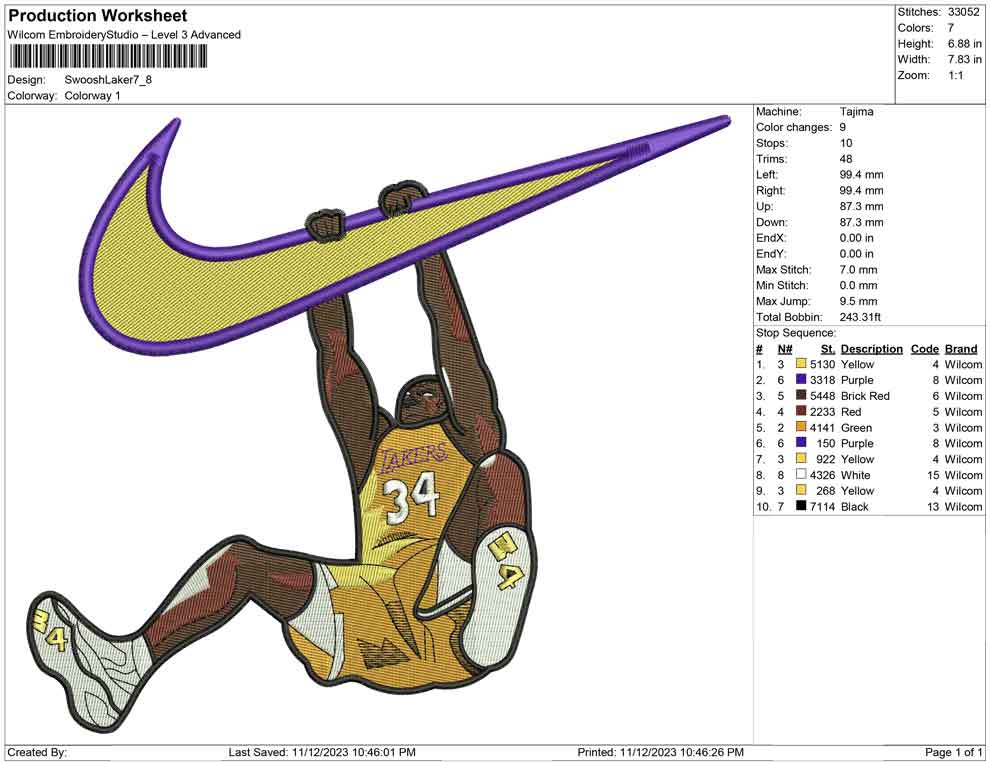 Swoosh Laker