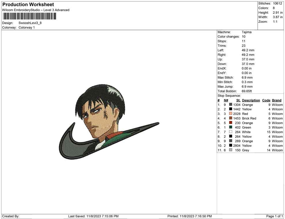 Swoosh Levi
