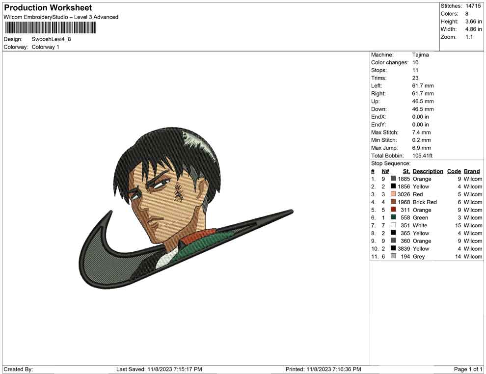 Swoosh Levi