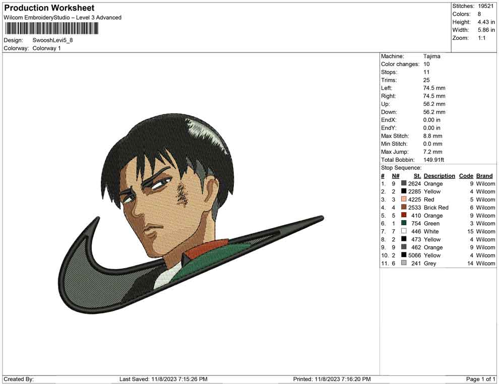 Swoosh Levi