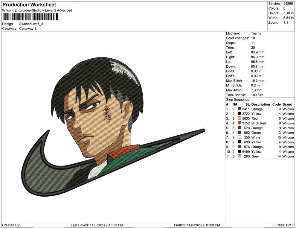 Swoosh Levi
