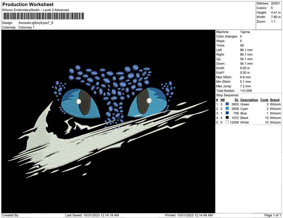 Swoosh Lightfury Eyes
