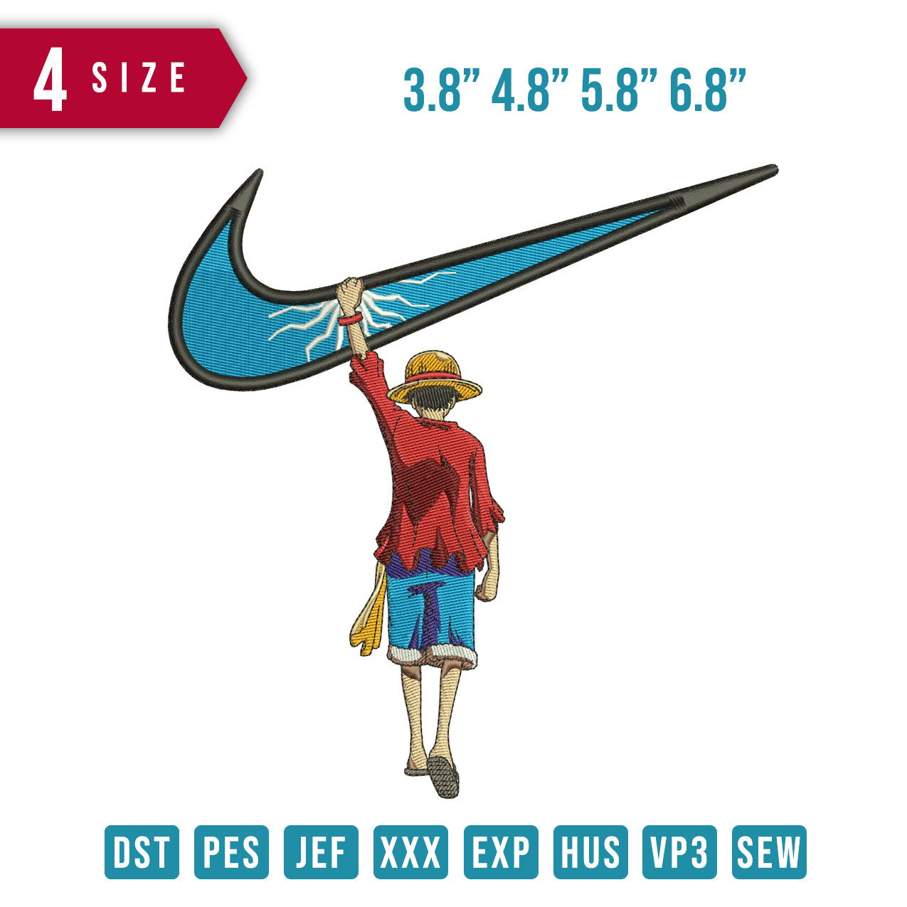 Swoosh Luffy Hanging