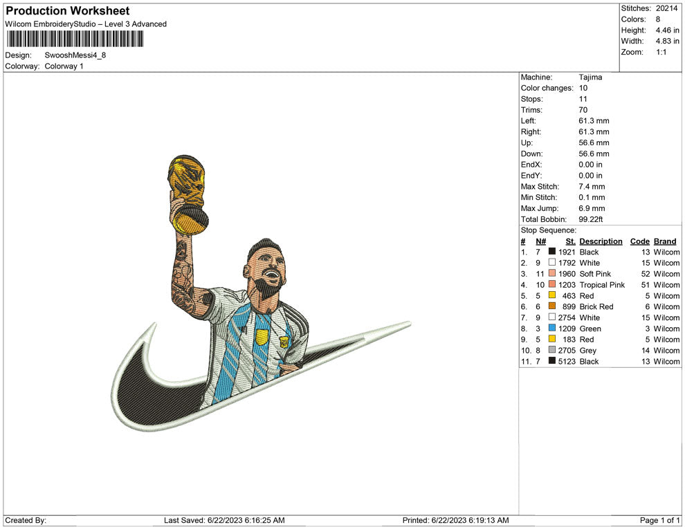 Swoosh Messi