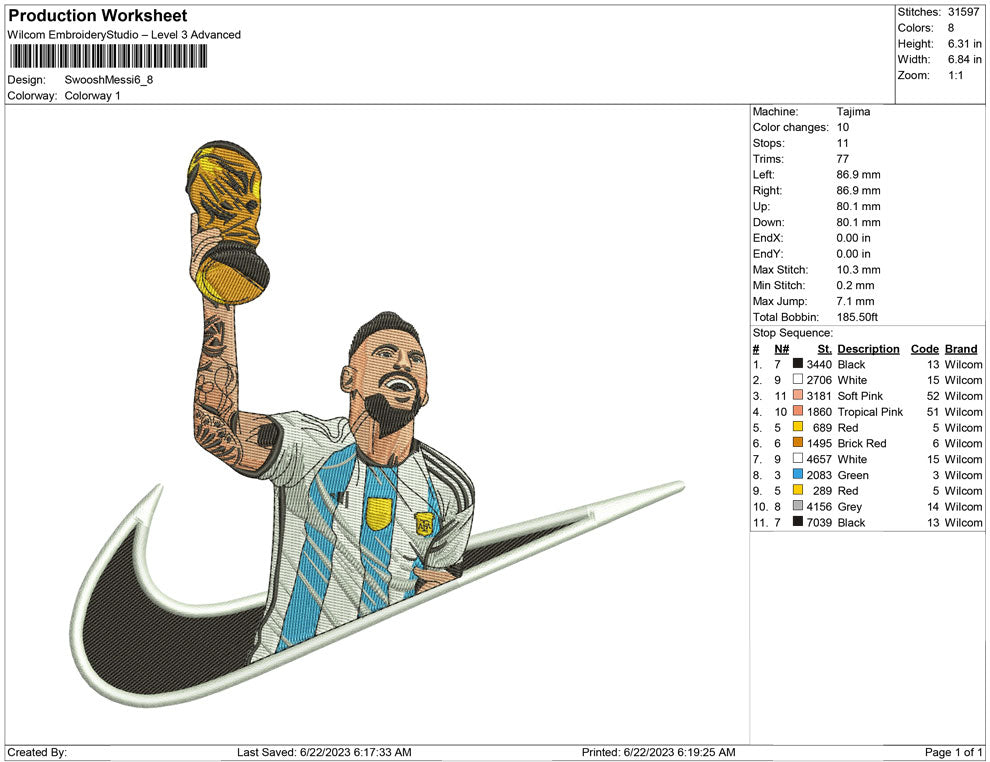 Swoosh Messi