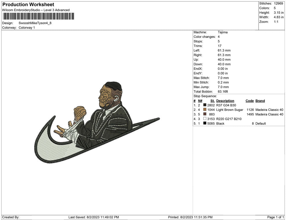 Swoosh Mike Tyson