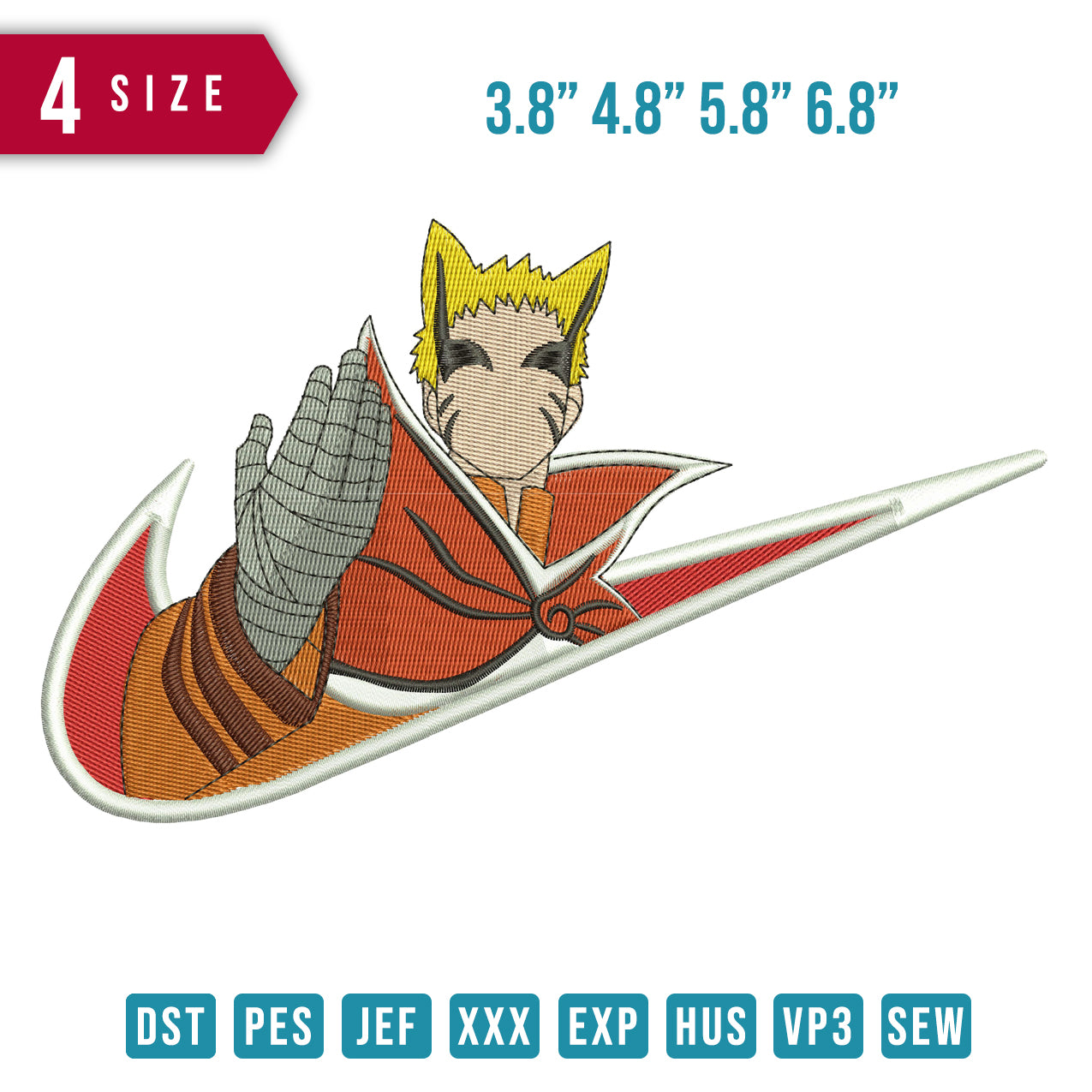 Swoosh Naruto Kurama