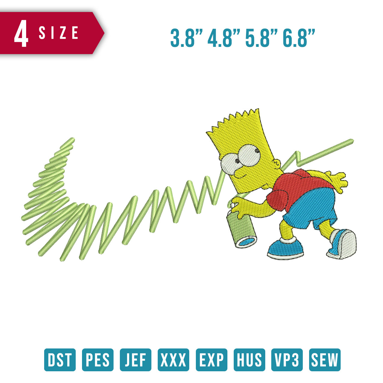 Swoosh Paint Simpson