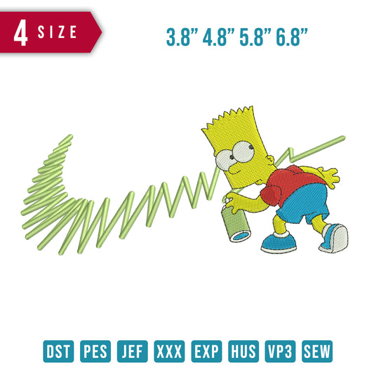 Swoosh Paint Simpson