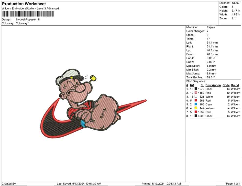 Swoosh Popeye