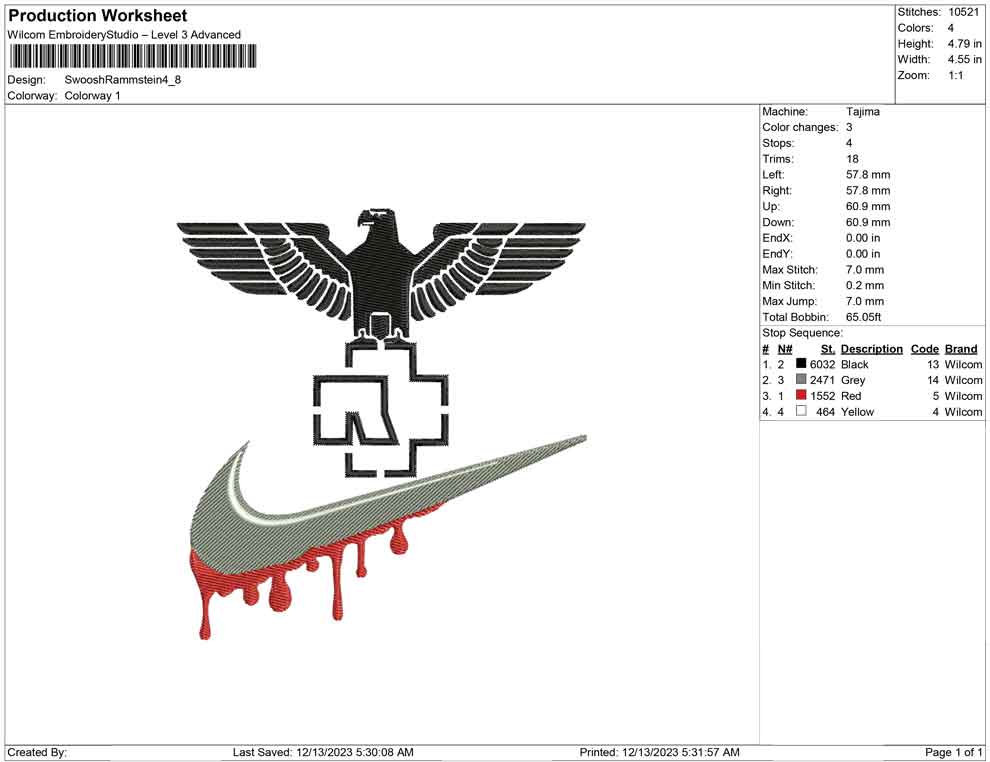Swoosh rammstein
