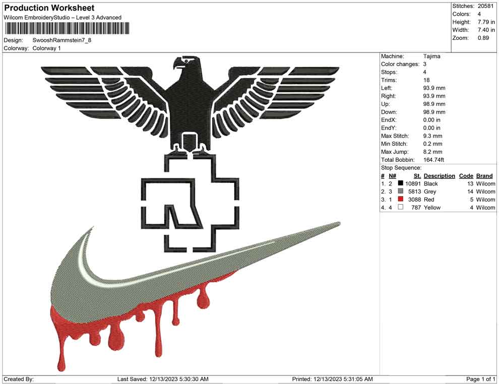 Swoosh rammstein