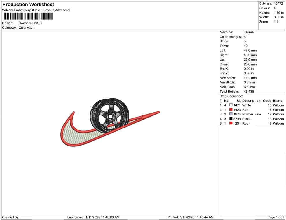 Swoosh Rim