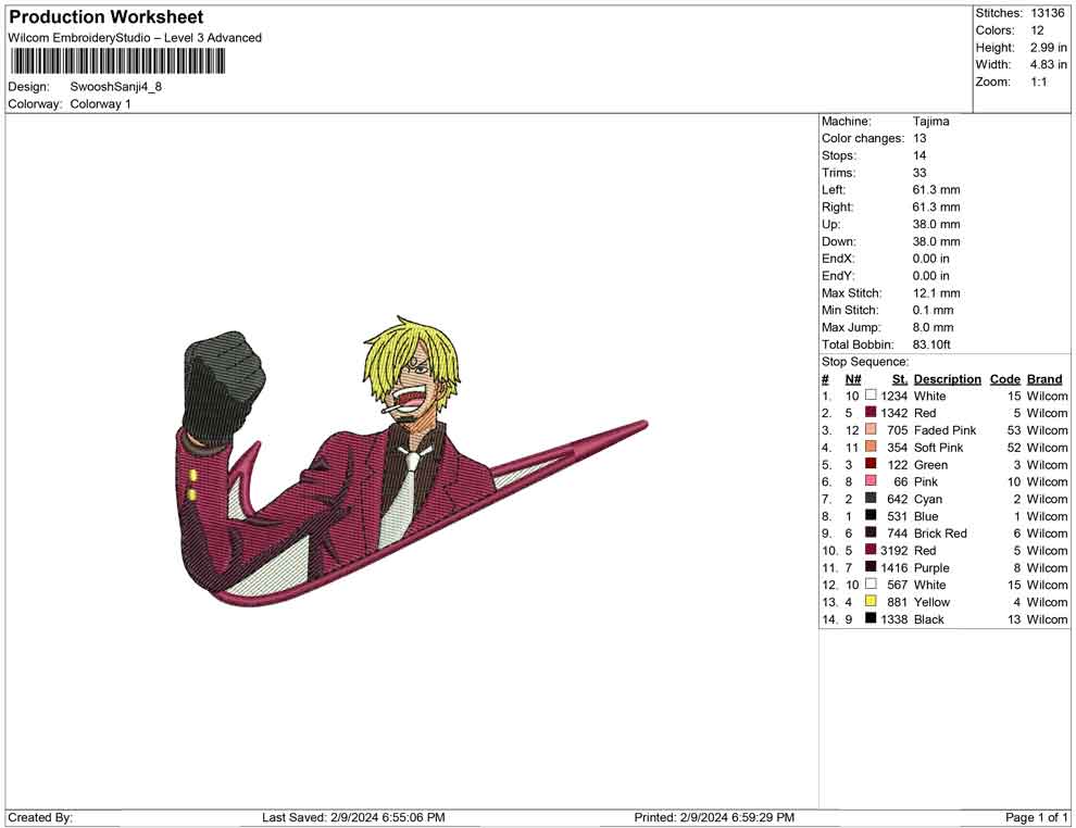 Swoosh Sanji