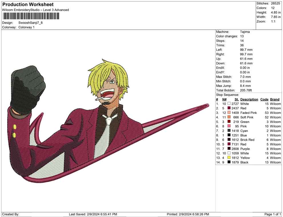 Swoosh Sanji