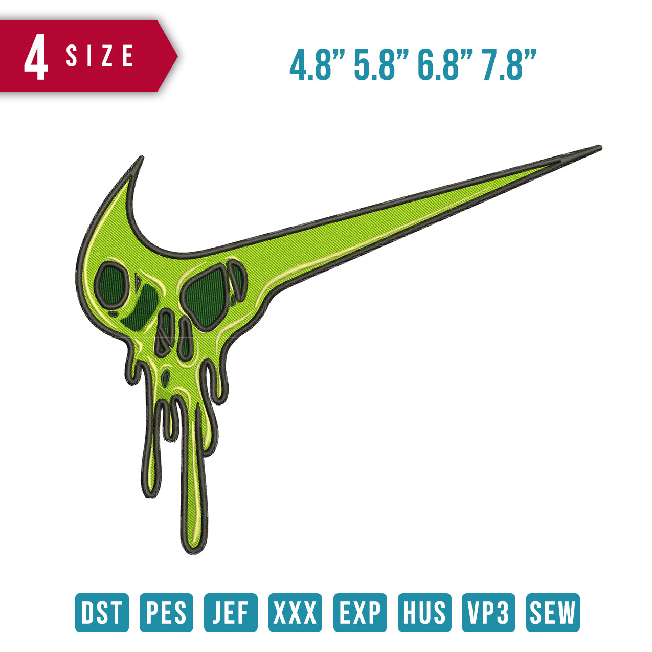 Swoosh Skull melt