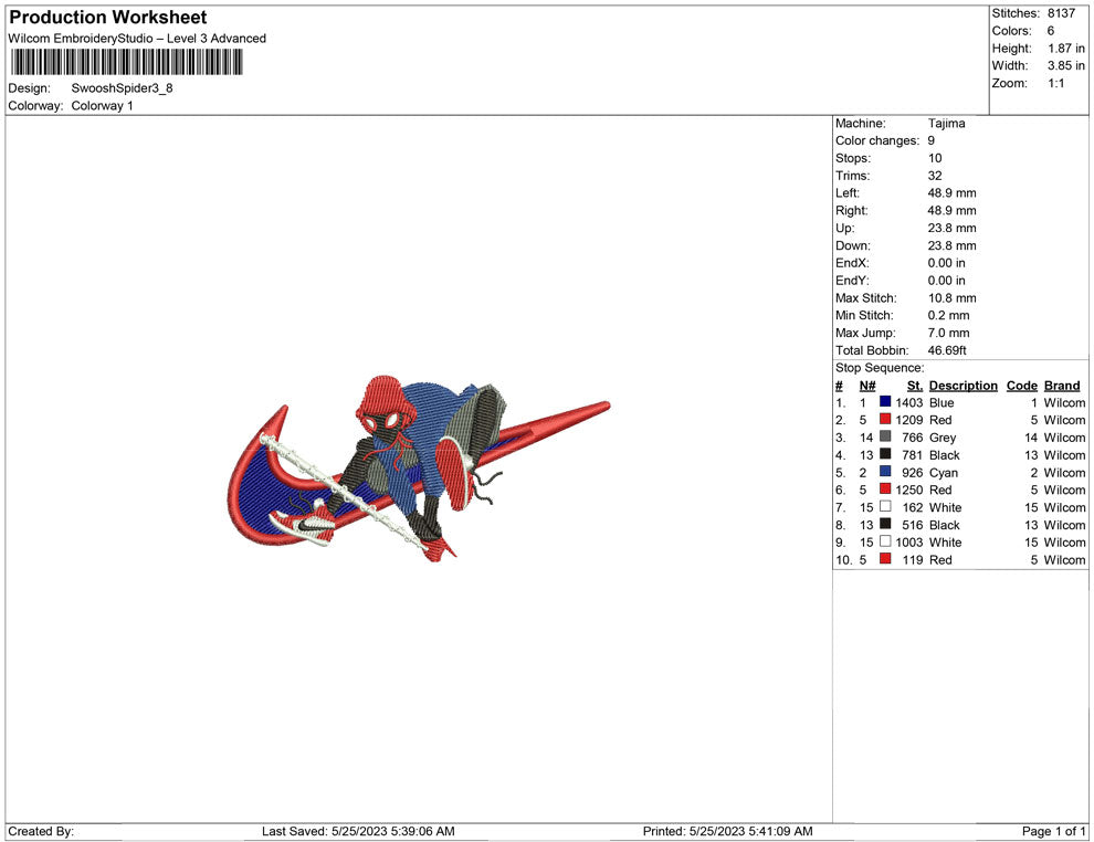 Swoosh Spider