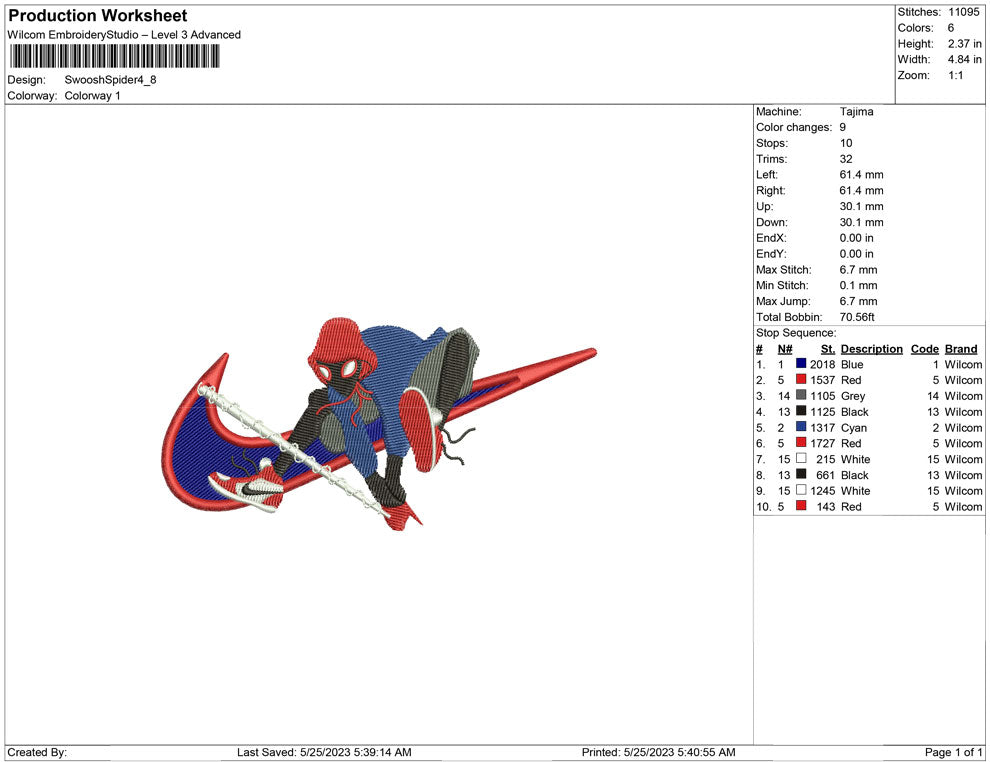 Swoosh Spider