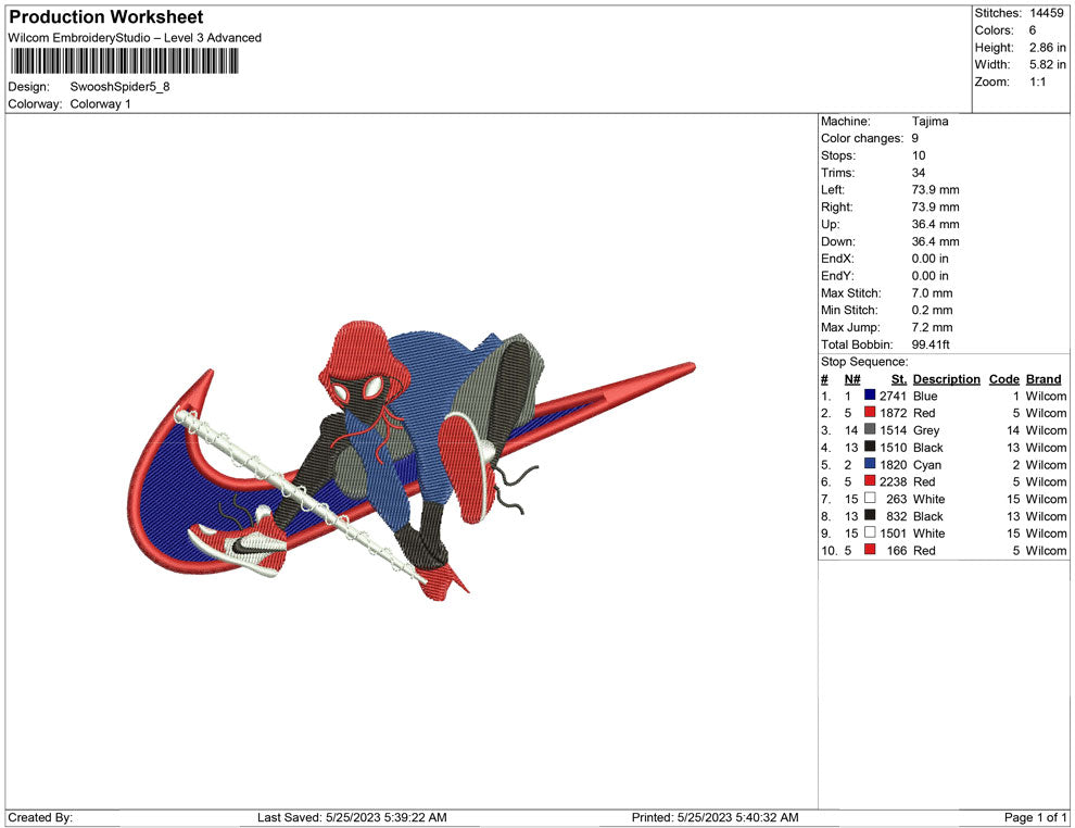 Swoosh Spider