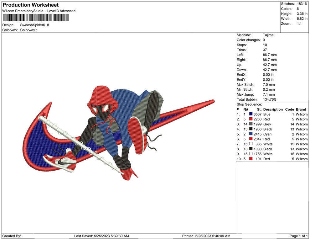 Swoosh Spider