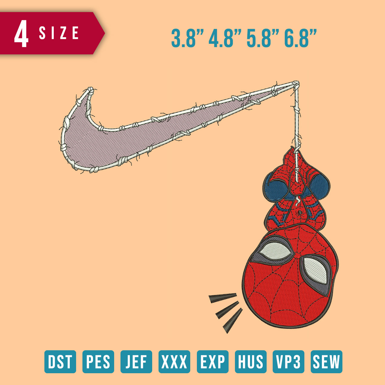Swoosh Spider Chibi