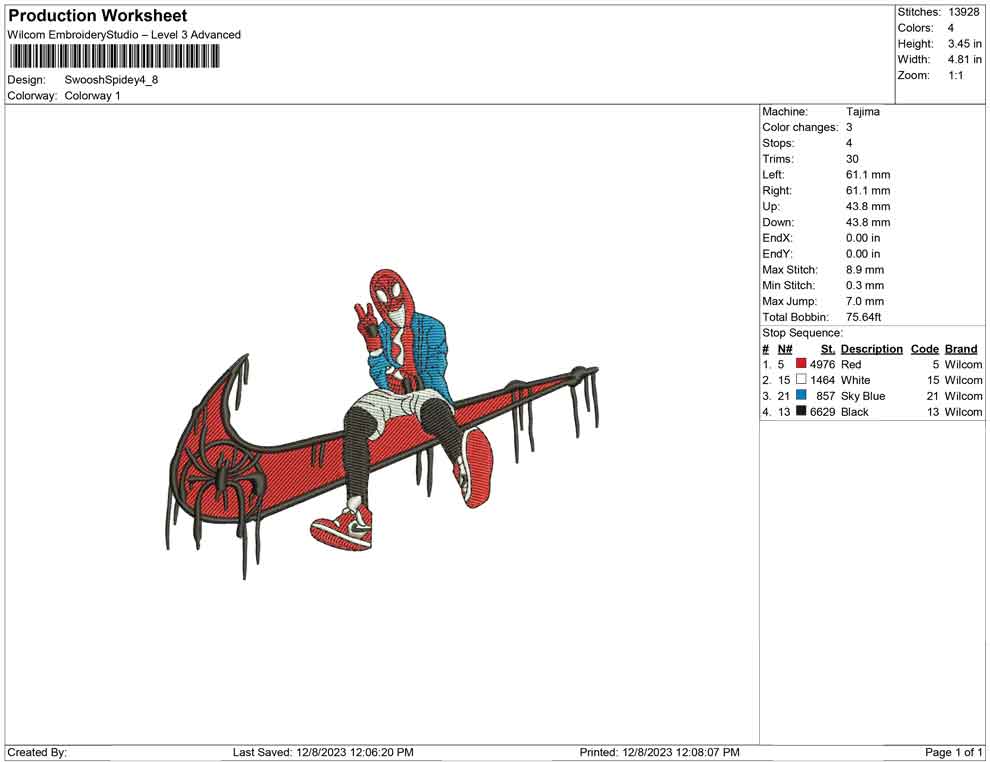 Swoosh Spidey