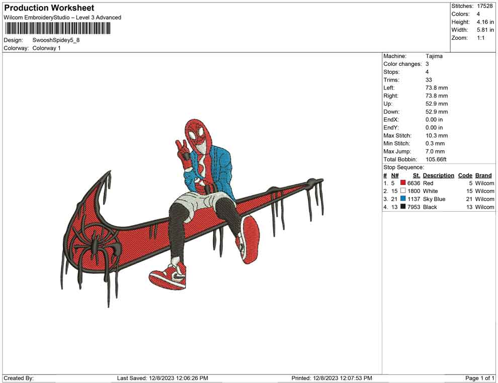 Swoosh Spidey