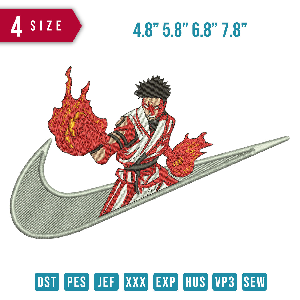 Swoosh Sukuna fire
