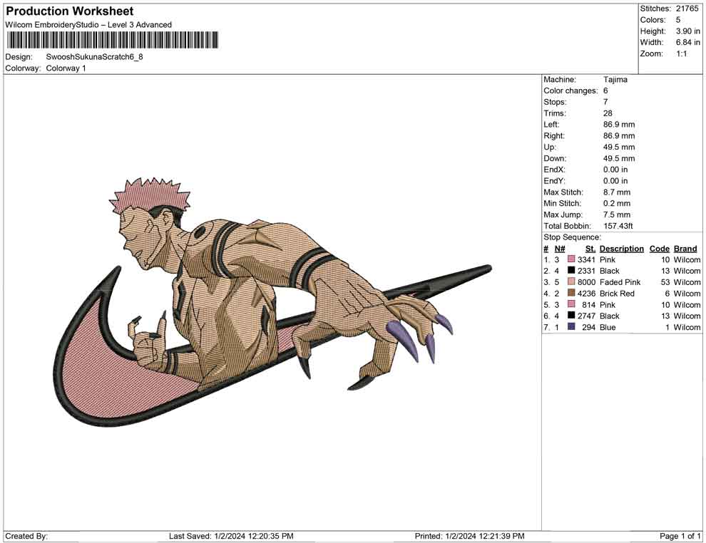 Swoosh Sukuna Scratch