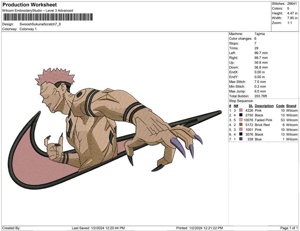 Swoosh Sukuna Scratch