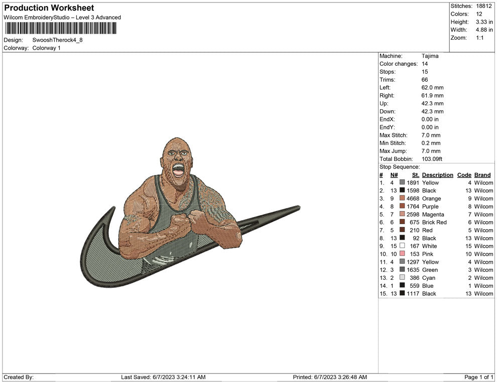 Swoosh The Rock