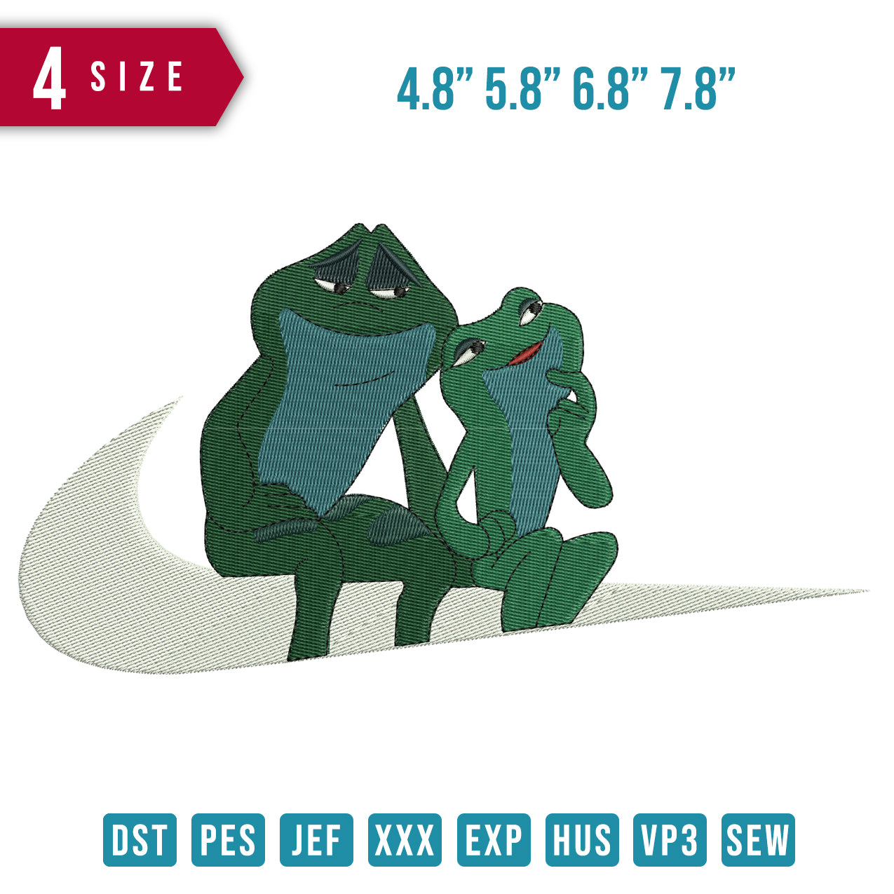Swoosh Tiana And Naveen Frog