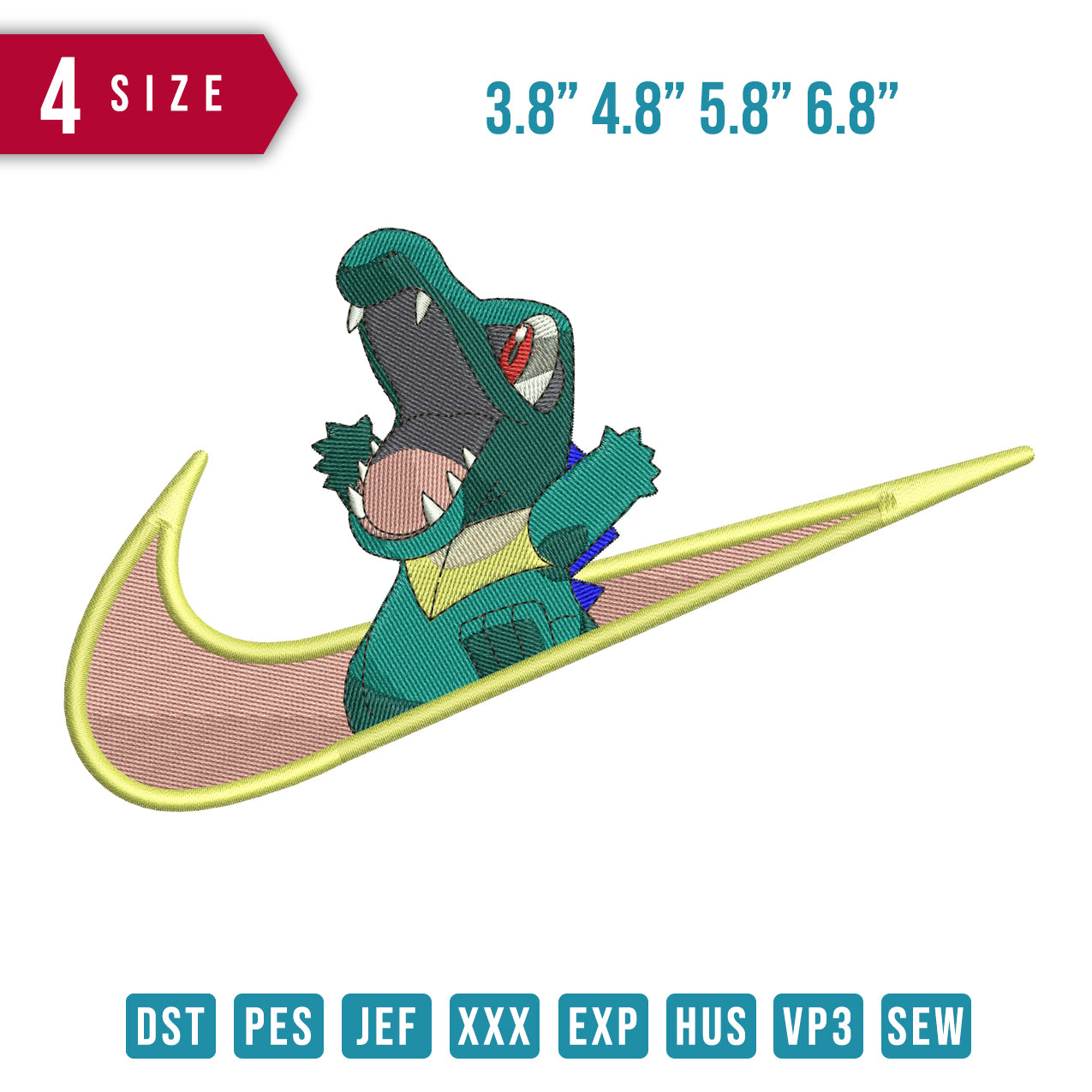 Swoosh Totodile 2