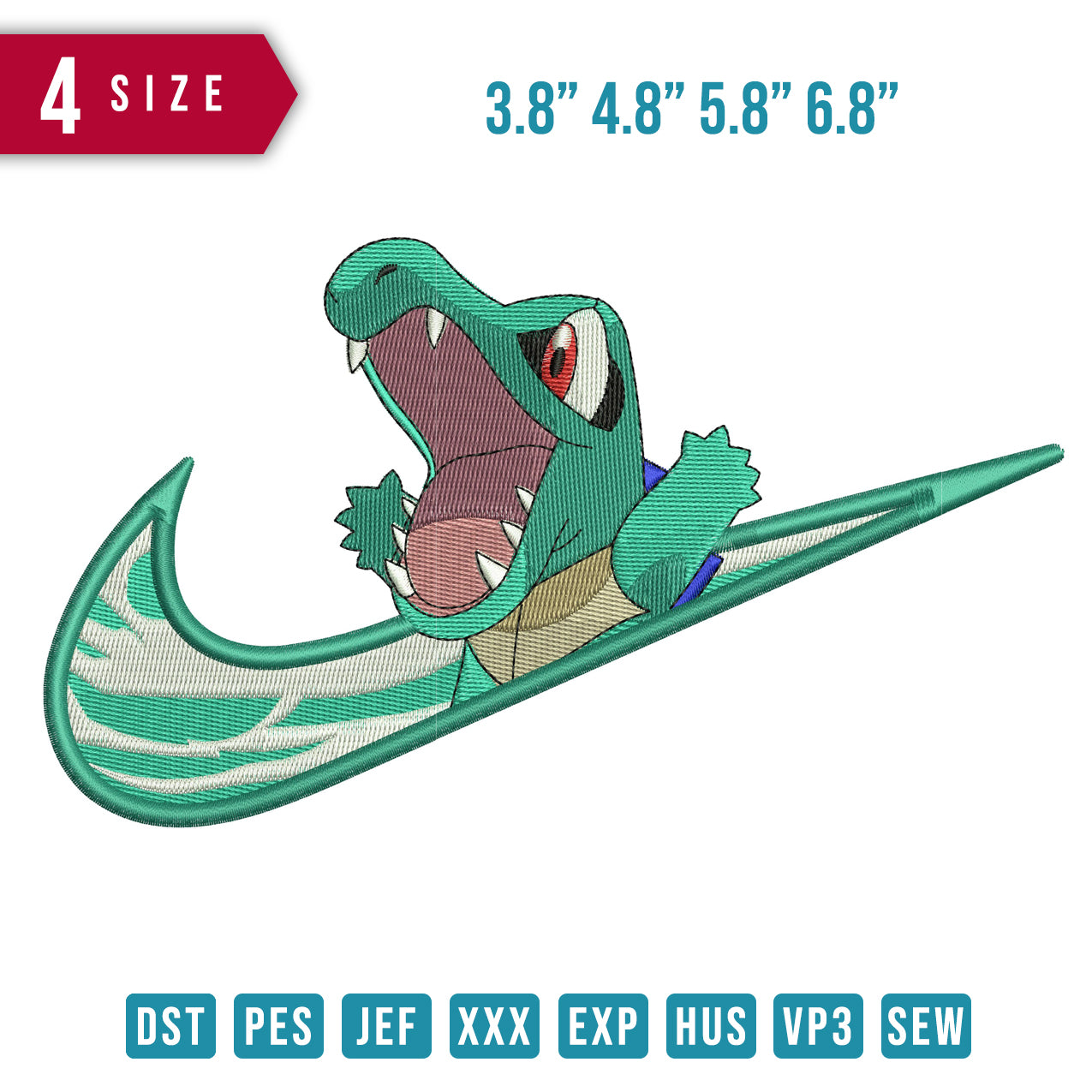 Swoosh Totodile B