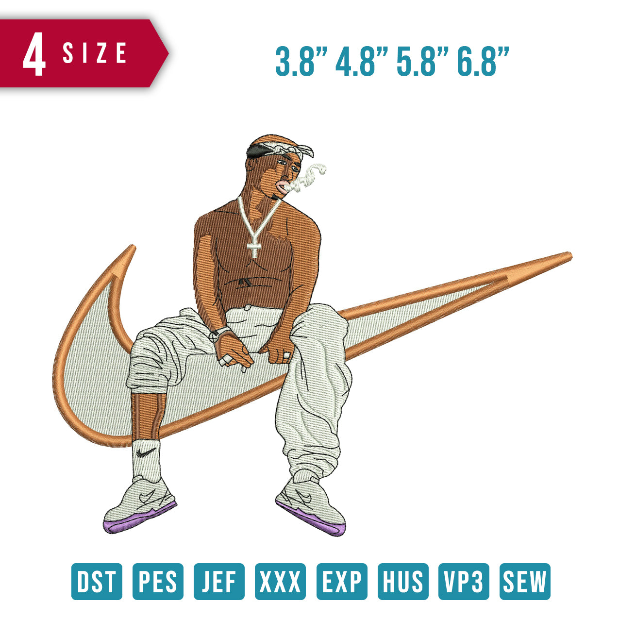Swoosh TupacShakur
