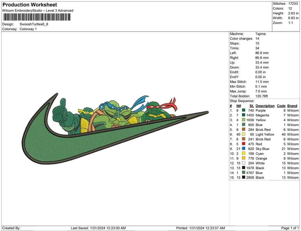 Swoosh Turtles