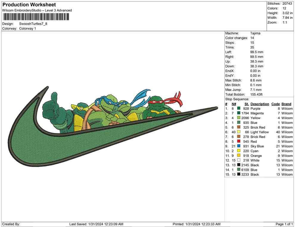 Swoosh Turtles